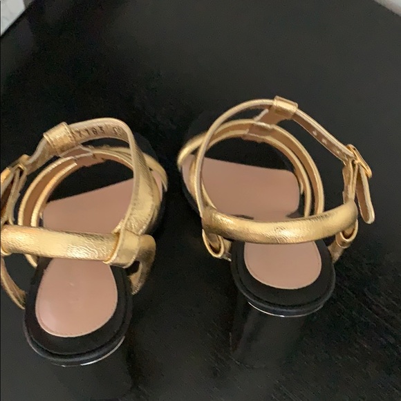 Alexander McQueen - Sandal pelle s. Cuoio gold - Picture 10 of 11